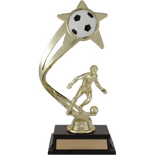 Trophée Verre 7″ H Base Noire - Modèle GL2939 - Trofeo Expert