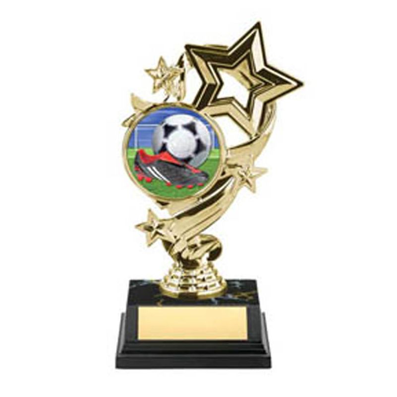 Trophée Ballon de Football Gravure Personnalisée Insertion