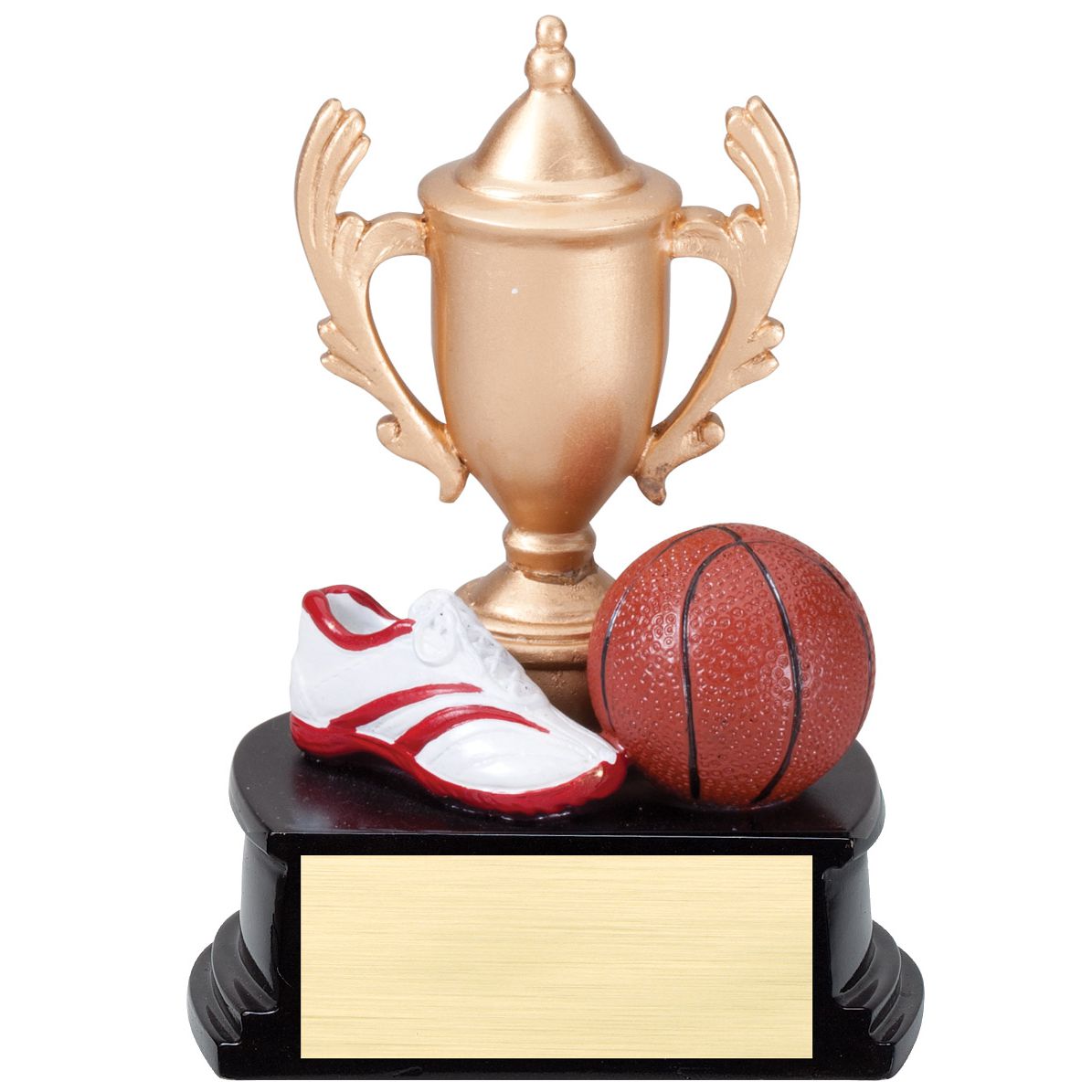 Gratuit Gravure Trophée Basketball masculin Prix de basket-ball 