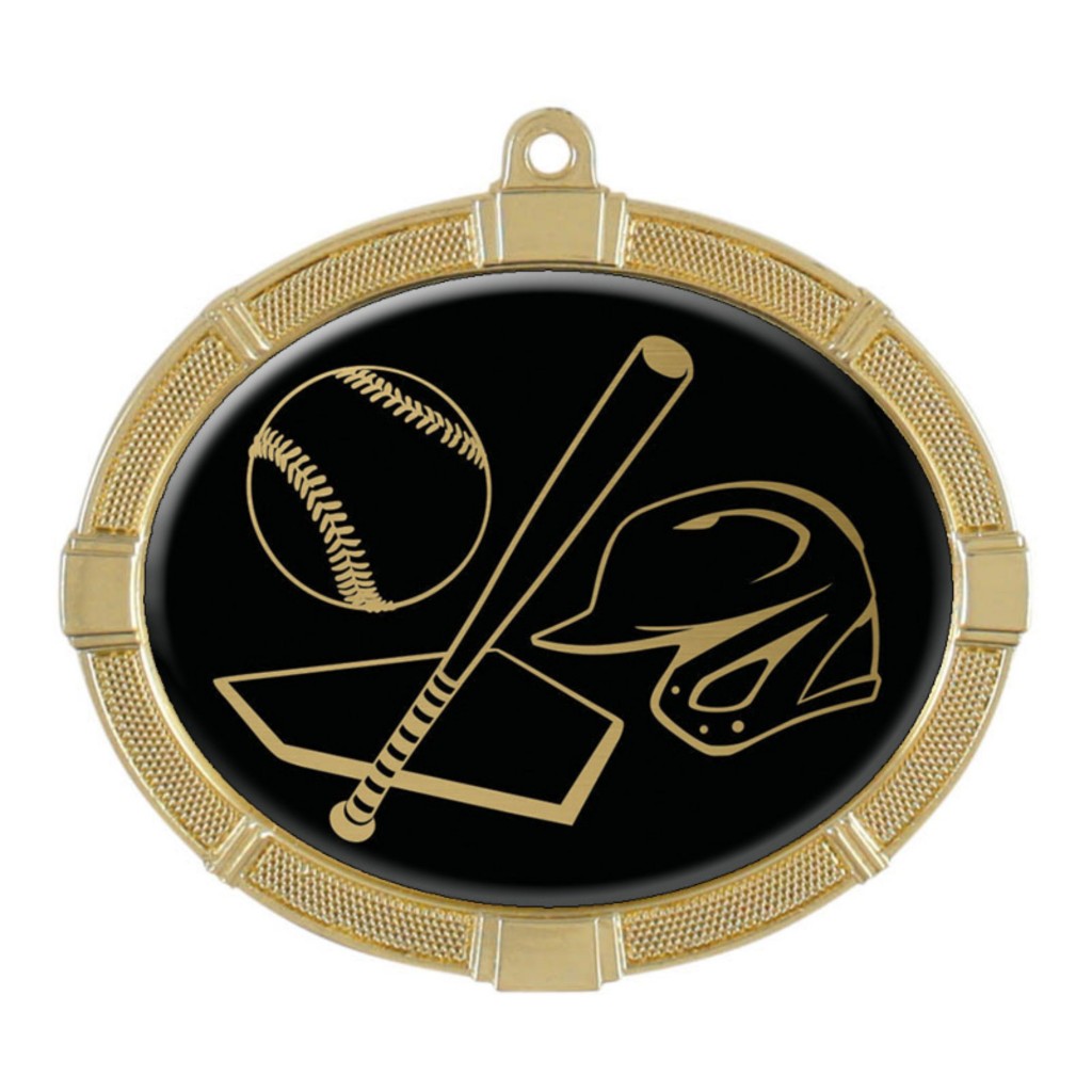 Trophée Baseball Prêt à Exposer - Plaque Gravure Neuve Incluse - Occasion