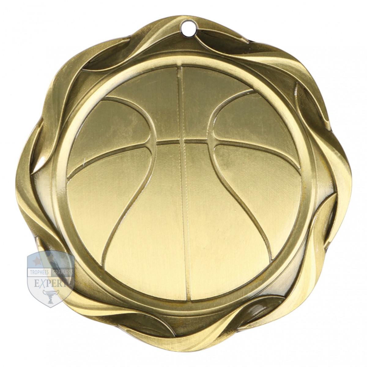 TROPHÉES GRAVURES EXPERT - Médaille Basketball ~ DTC-M803