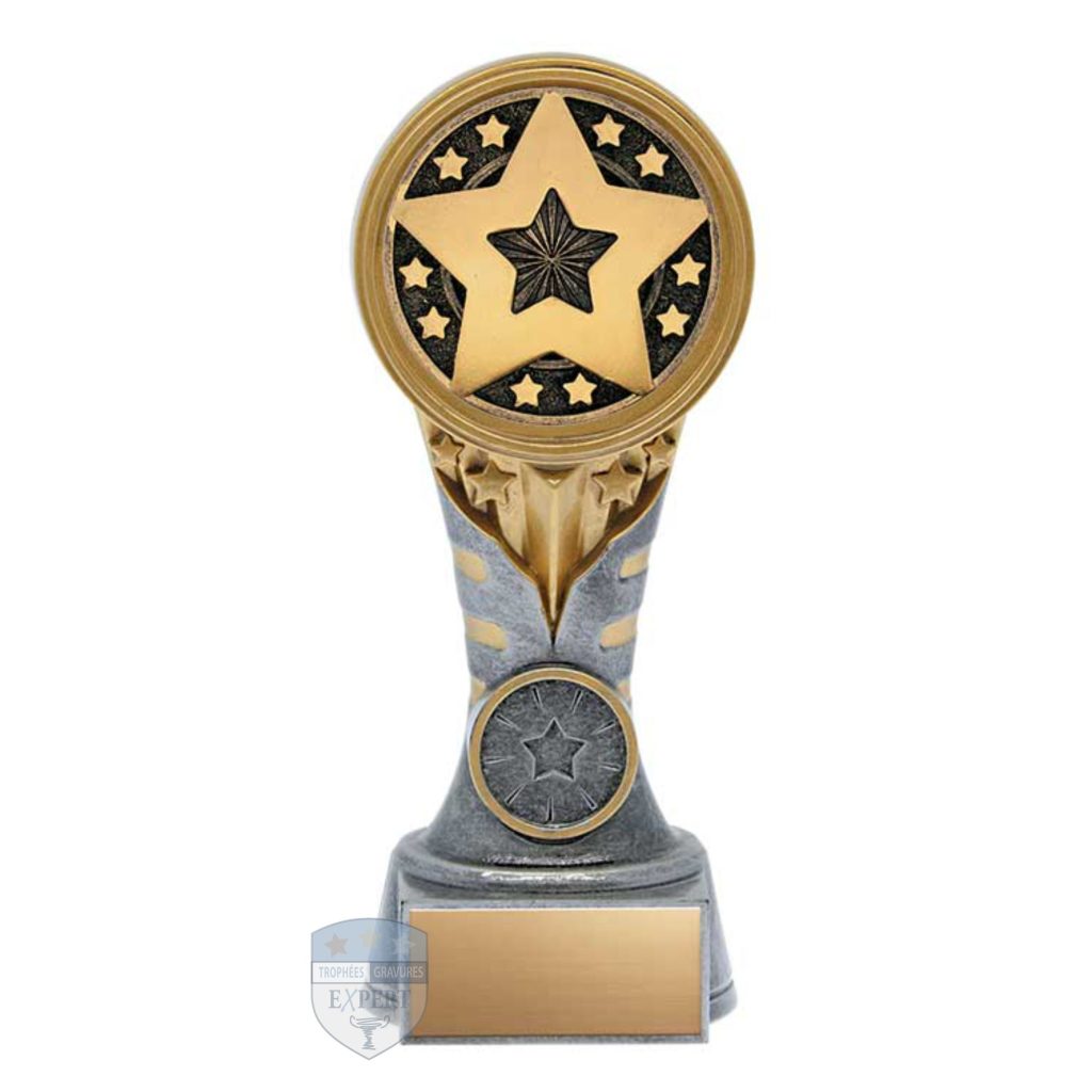 Trophée de rugby masculin - Gravure personnalisée - Insert à personnaliser - France